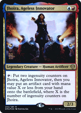 Jhoira, Ageless Innovator [Dominaria United Prerelease Promos] - The Mythic Store | 24h Order Processing