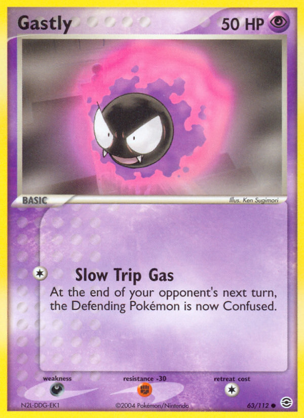 Gastly (63/112) [EX: FireRed & LeafGreen] - The Mythic Store | 24h Order Processing