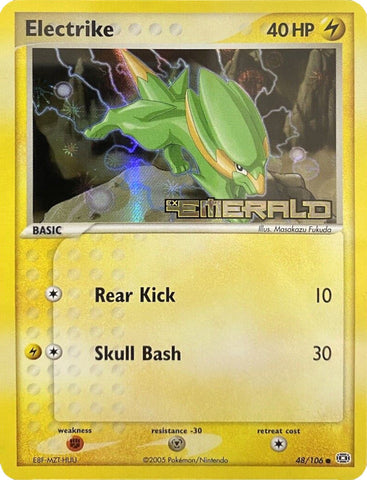 Electrike (48/106) (Stamped) [EX: Emerald] - The Mythic Store | 24h Order Processing