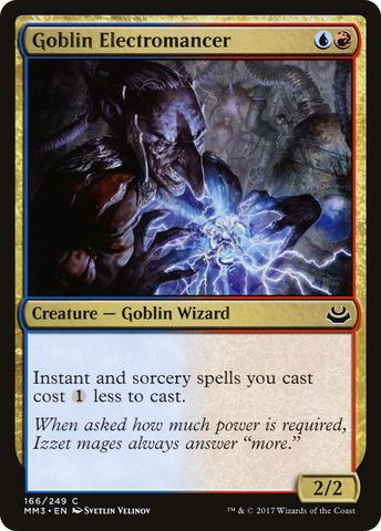 Goblin Electromancer [Modern Masters 2017] - The Mythic Store | 24h Order Processing