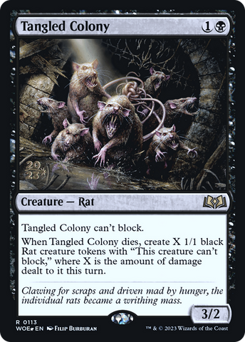 Tangled Colony [Wilds of Eldraine Prerelease Promos] - The Mythic Store | 24h Order Processing