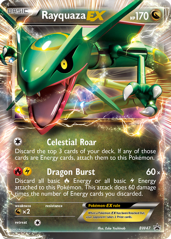 Rayquaza EX (BW47) [Black & White: Black Star Promos] - The Mythic Store | 24h Order Processing