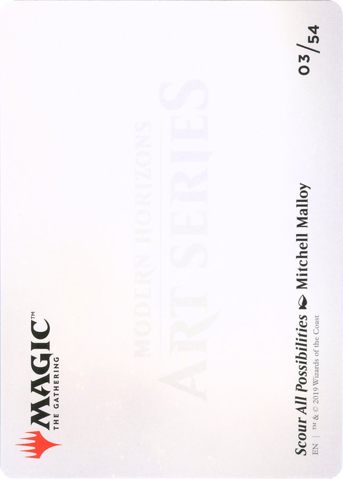 Scour All Possibilities // Scour All Possibilities [Modern Horizons Art Series] - The Mythic Store | 24h Order Processing