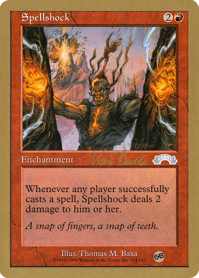 Spellshock (Kai Budde) (SB) [World Championship Decks 1999] - The Mythic Store | 24h Order Processing