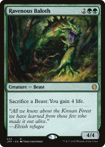 Ravenous Baloth [Jumpstart] - The Mythic Store | 24h Order Processing