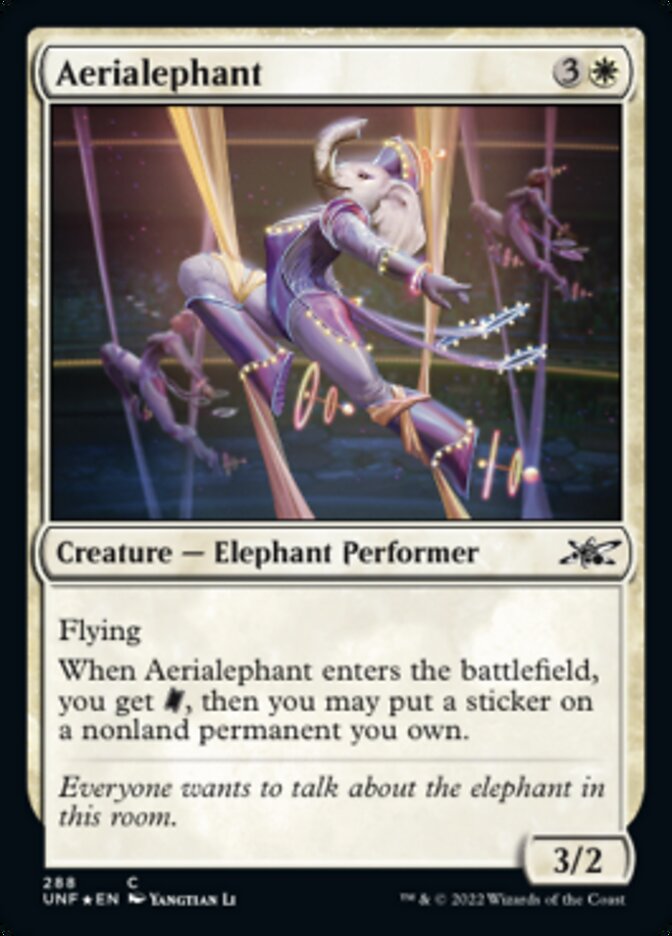 Aerialephant (Galaxy Foil) [Unfinity] - The Mythic Store | 24h Order Processing