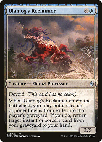 Ulamog's Reclaimer [Battle for Zendikar] - The Mythic Store | 24h Order Processing