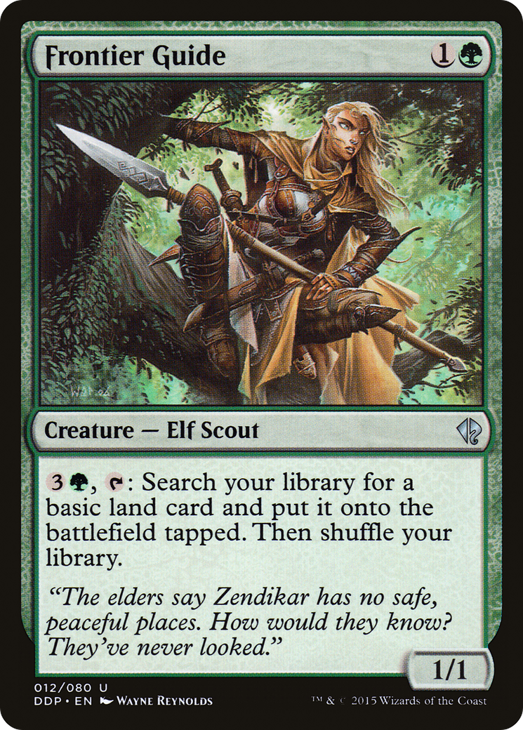 Frontier Guide [Duel Decks: Zendikar vs. Eldrazi] - The Mythic Store | 24h Order Processing