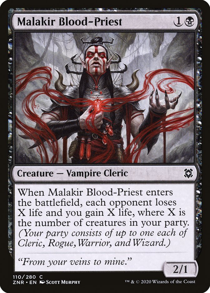 Malakir Blood-Priest [Zendikar Rising] - The Mythic Store | 24h Order Processing