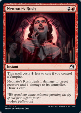 Neonate's Rush [Innistrad: Midnight Hunt] - The Mythic Store | 24h Order Processing