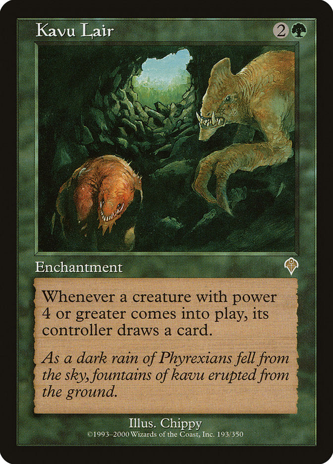 Kavu Lair [Invasion] - The Mythic Store | 24h Order Processing