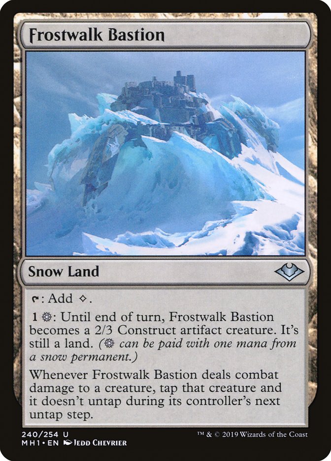 Frostwalk Bastion [Modern Horizons] - The Mythic Store | 24h Order Processing