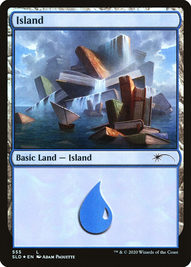 Island (Well Read) (555) [Secret Lair Drop Promos] - The Mythic Store | 24h Order Processing