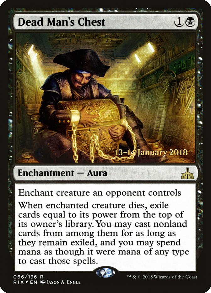 Dead Man's Chest [Rivals of Ixalan Prerelease Promos] - The Mythic Store | 24h Order Processing