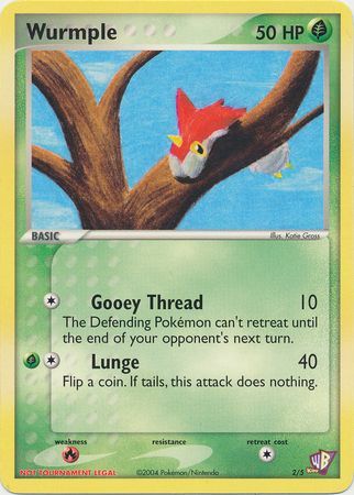 Wurmple (2/5) [Kids WB Promos] - The Mythic Store | 24h Order Processing