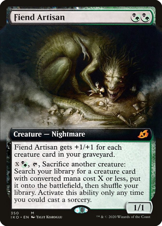 Fiend Artisan (Extended Art) [Ikoria: Lair of Behemoths] - The Mythic Store | 24h Order Processing