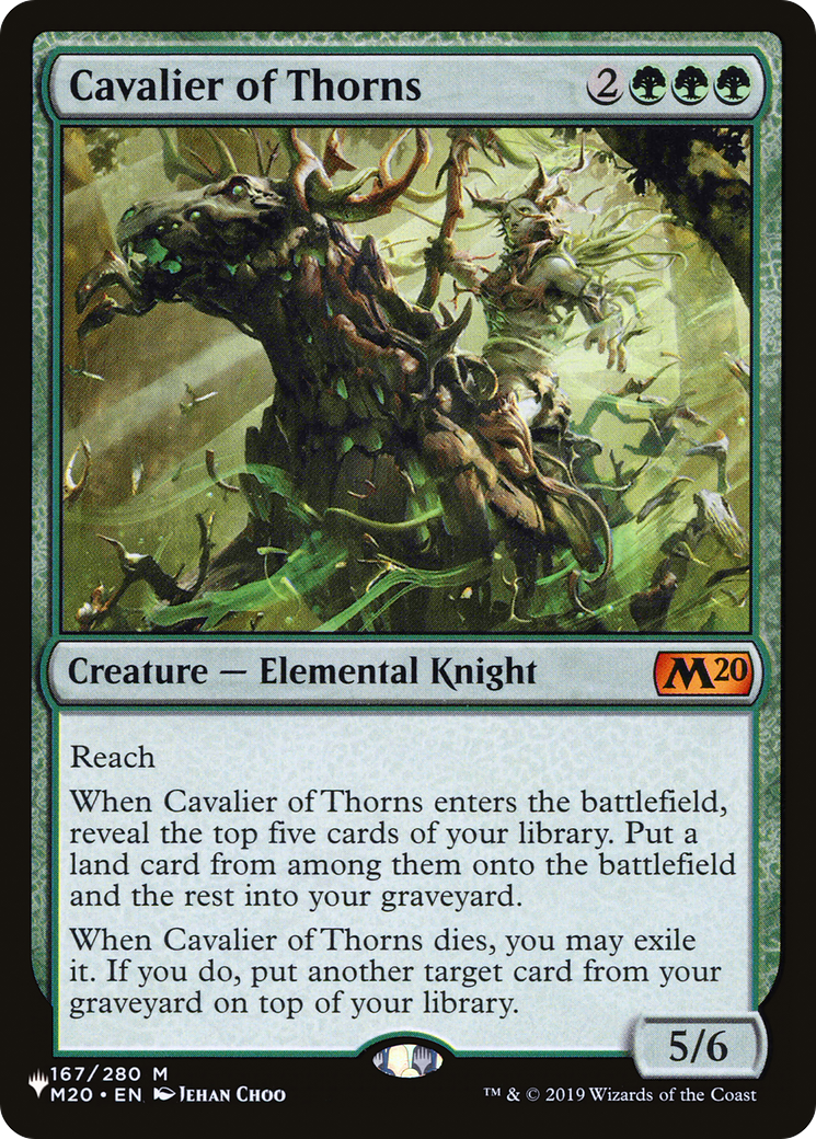 Cavalier of Thorns [The List] - The Mythic Store | 24h Order Processing