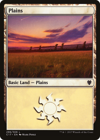 Plains (296) [Commander 2017] - The Mythic Store | 24h Order Processing