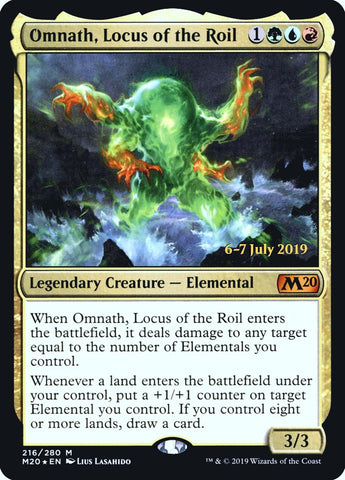 Omnath, Locus of the Roil [Core Set 2020 Prerelease Promos] - The Mythic Store | 24h Order Processing