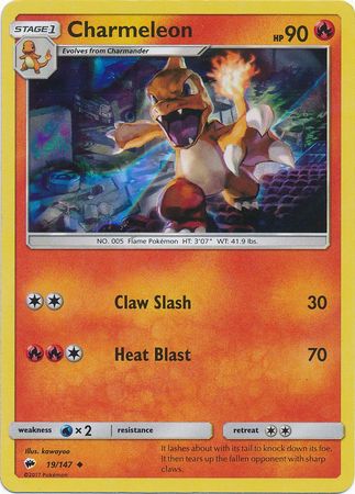 Charmeleon (19/147) (Premium Collection Promo) [Sun & Moon: Burning Shadows] - The Mythic Store | 24h Order Processing