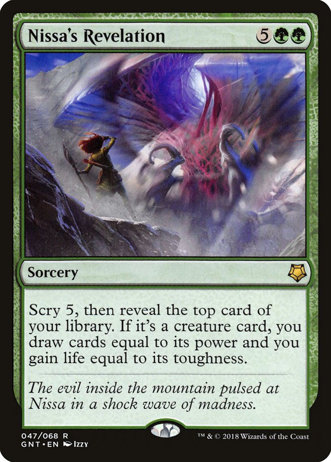 Nissa's Revelation [Game Night 2018] - The Mythic Store | 24h Order Processing