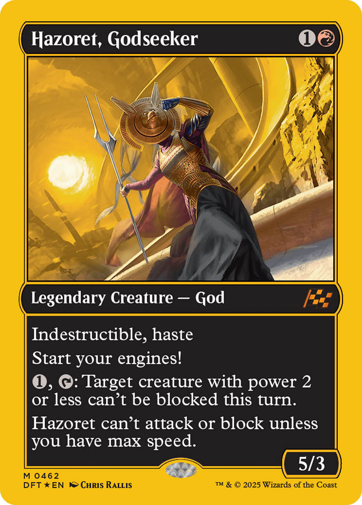 Hazoret, Godseeker (First-Place Foil) [Aetherdrift] - The Mythic Store | 24h Order Processing