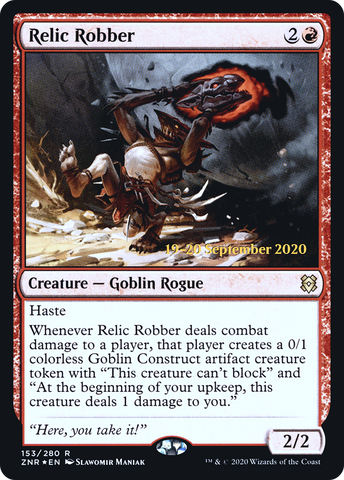 Relic Robber [Zendikar Rising Prerelease Promos] - The Mythic Store | 24h Order Processing