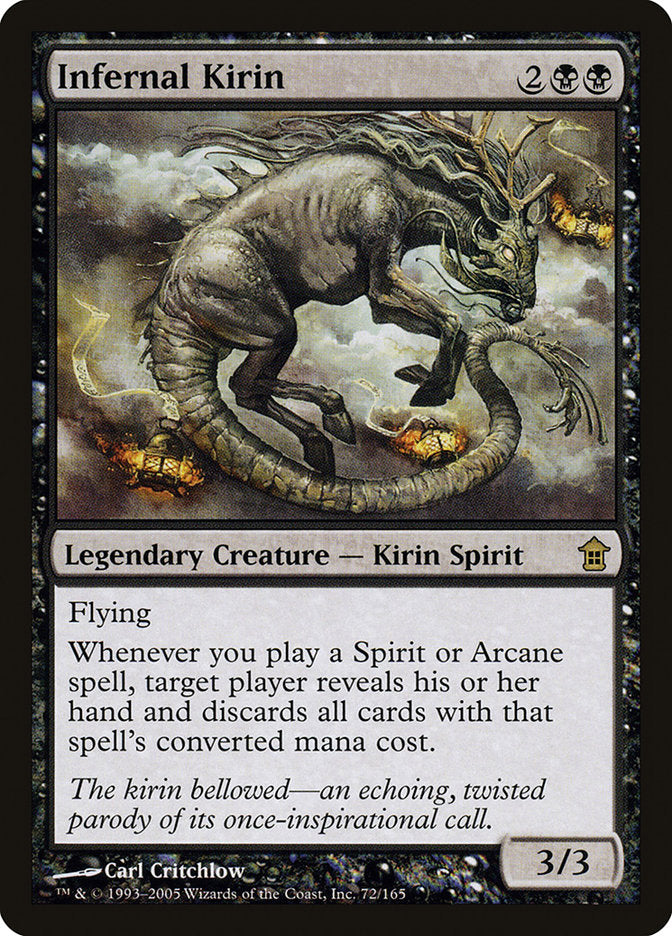 Infernal Kirin [Saviors of Kamigawa] - The Mythic Store | 24h Order Processing