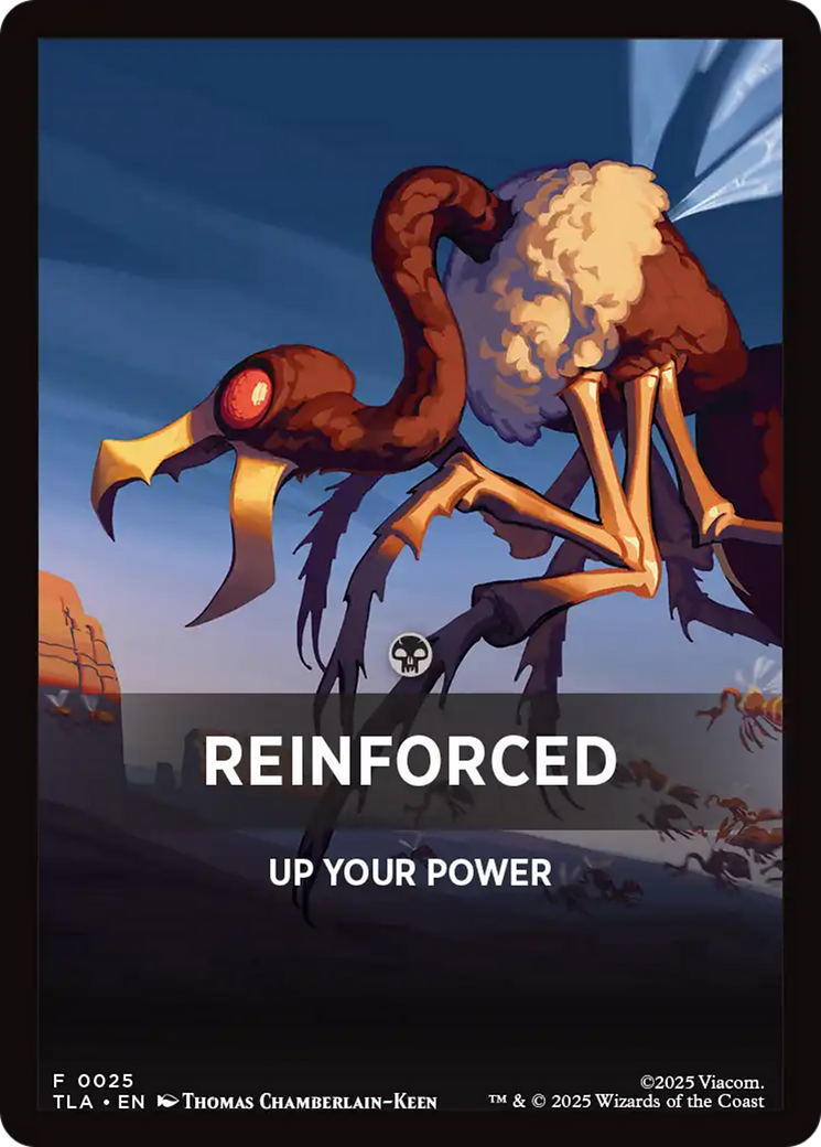 Reinforced Theme Card [Avatar: The Last Airbender Tokens] - The Mythic Store | 24h Order Processing