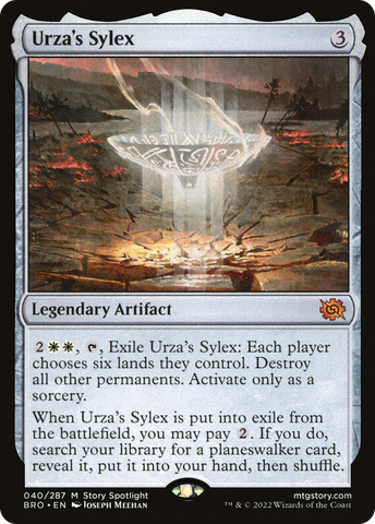 Urza's Sylex [The Brothers' War] - The Mythic Store | 24h Order Processing