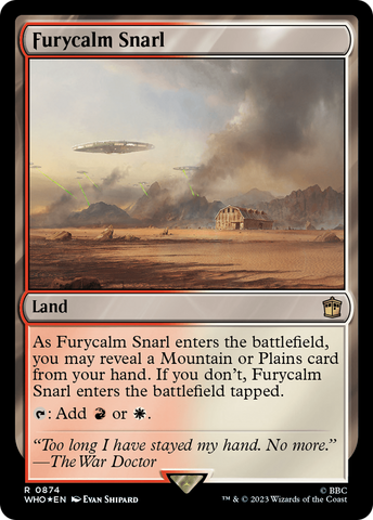 Furycalm Snarl (Surge Foil) [Doctor Who] - The Mythic Store | 24h Order Processing