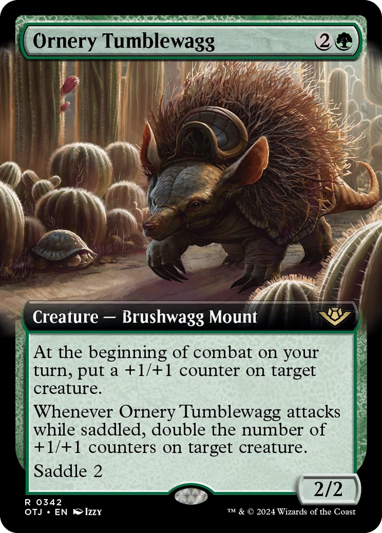 Ornery Tumblewagg (Extended Art) [Outlaws of Thunder Junction] - The Mythic Store | 24h Order Processing