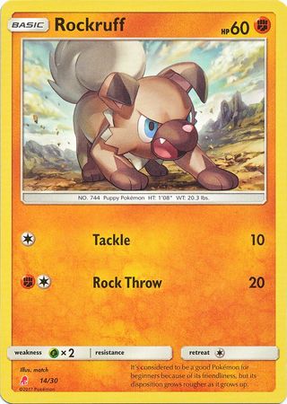 Rockruff (14/30) [Sun & Moon: Trainer Kit - Lycanroc] - The Mythic Store | 24h Order Processing