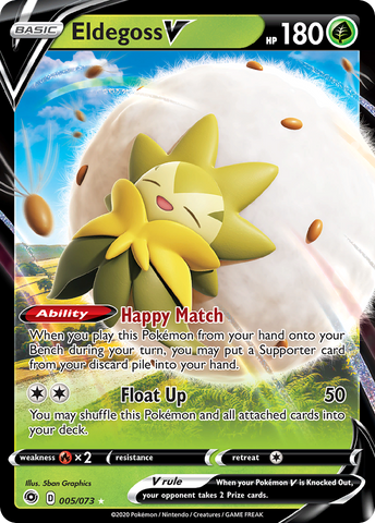 Eldegoss V (005/073) [Sword & Shield: Champion's Path] - The Mythic Store | 24h Order Processing