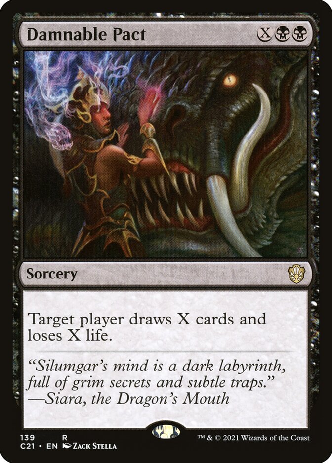 Damnable Pact [Commander 2021] - The Mythic Store | 24h Order Processing