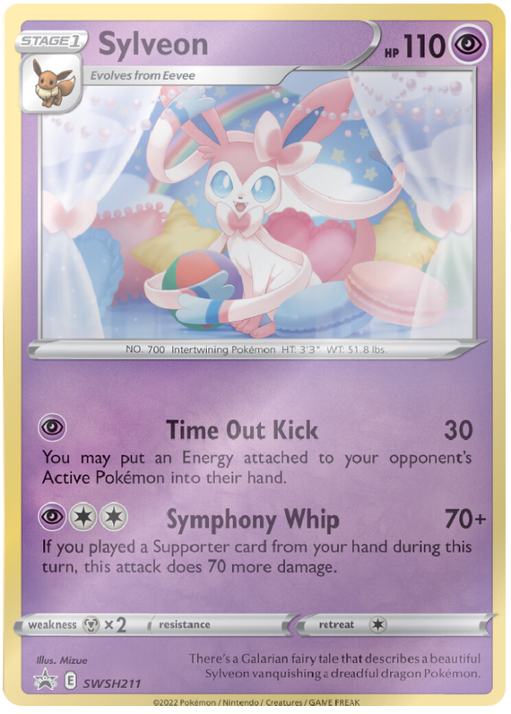 Sylveon (SWSH211) [Sword & Shield: Black Star Promos] - The Mythic Store | 24h Order Processing