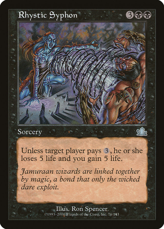 Rhystic Syphon [Prophecy] - The Mythic Store | 24h Order Processing