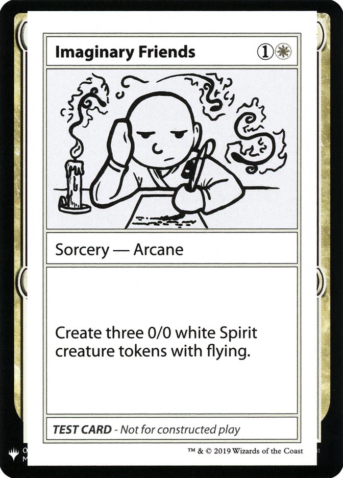 Imaginary Friends [Mystery Booster Playtest Cards] - The Mythic Store | 24h Order Processing