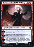 Zariel, Archduke of Avernus [Dungeons & Dragons: Adventures in the Forgotten Realms Prerelease Promos] - The Mythic Store | 24h Order Processing