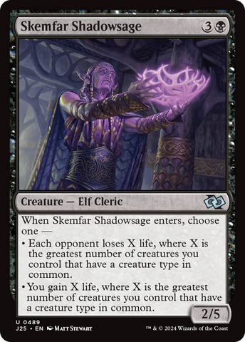 Skemfar Shadowsage [Foundations Jumpstart] - The Mythic Store | 24h Order Processing