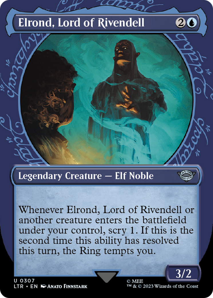 Elrond, Lord of Rivendell (Showcase Ring Frame) [The Lord of the Rings: Tales of Middle-Earth] - The Mythic Store | 24h Order Processing