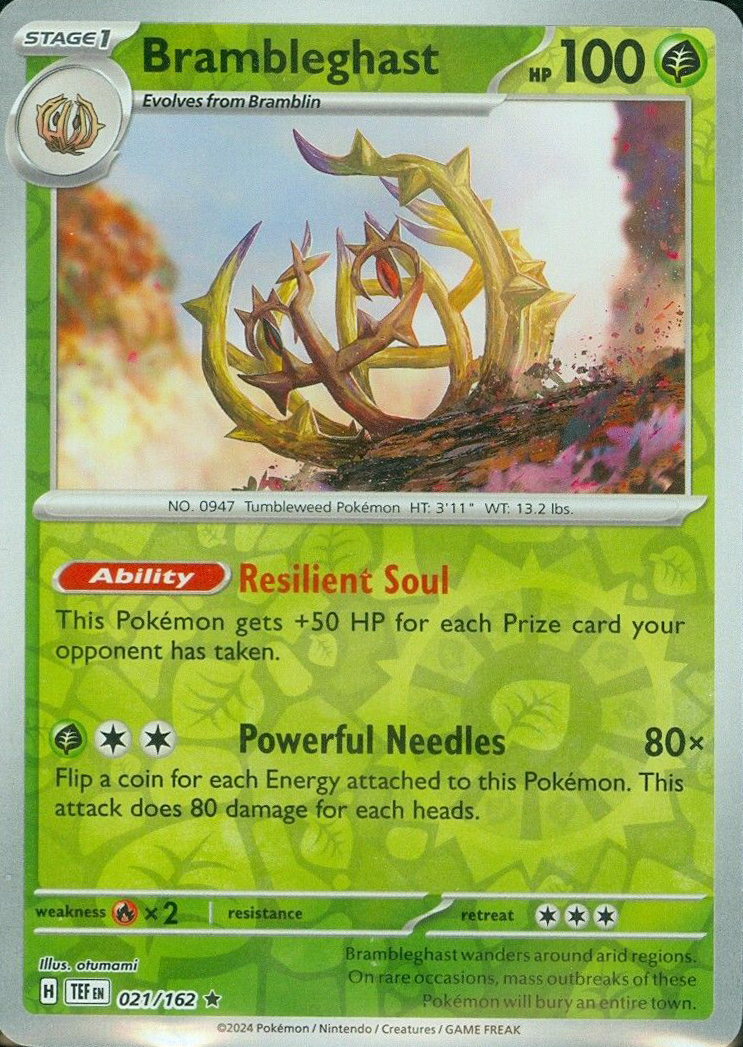 Brambleghast (021/162) [Scarlet & Violet: Temporal Forces] - The Mythic Store | 24h Order Processing