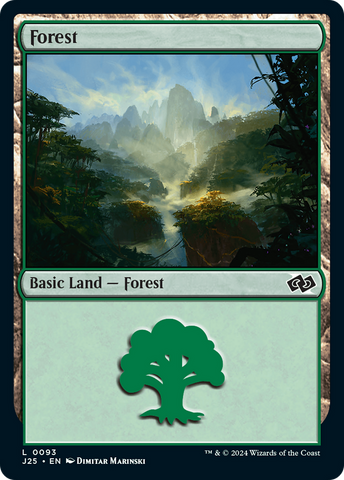 Forest (93) [Foundations Jumpstart] - The Mythic Store | 24h Order Processing