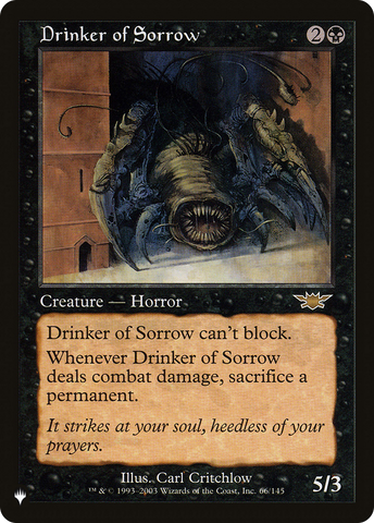 Drinker of Sorrow [The List] - The Mythic Store | 24h Order Processing