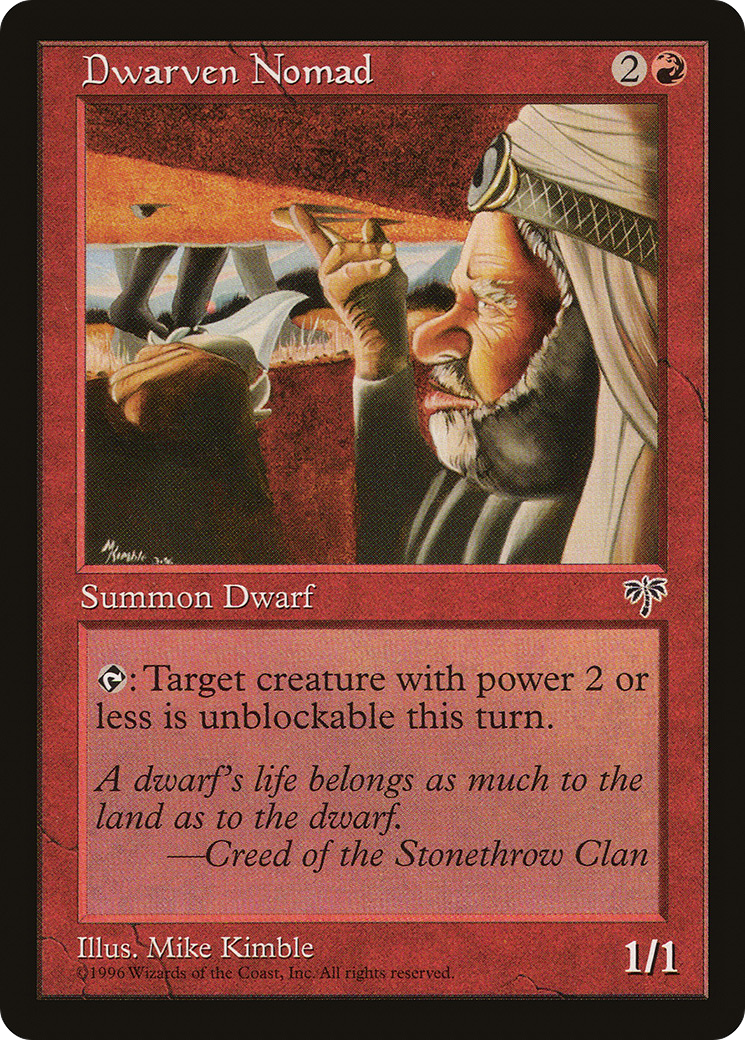 Dwarven Nomad [Mirage] - The Mythic Store | 24h Order Processing