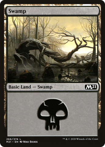 Swamp (266) [Core Set 2021] - The Mythic Store | 24h Order Processing