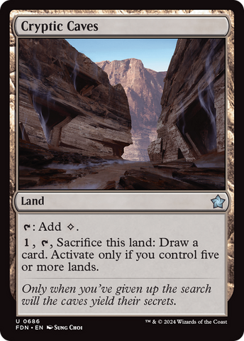 Cryptic Caves [Foundations] - The Mythic Store | 24h Order Processing