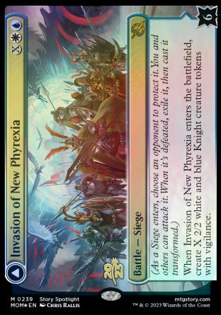 Invasion of New Phyrexia // Teferi Akosa of Zhalfir [March of the Machine Prerelease Promos] - The Mythic Store | 24h Order Processing