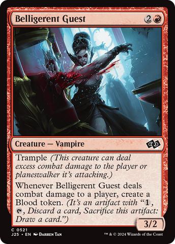 Belligerent Guest [Foundations Jumpstart] - The Mythic Store | 24h Order Processing
