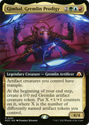 Gimbal, Gremlin Prodigy (Extended Art) [March of the Machine Commander] - The Mythic Store | 24h Order Processing